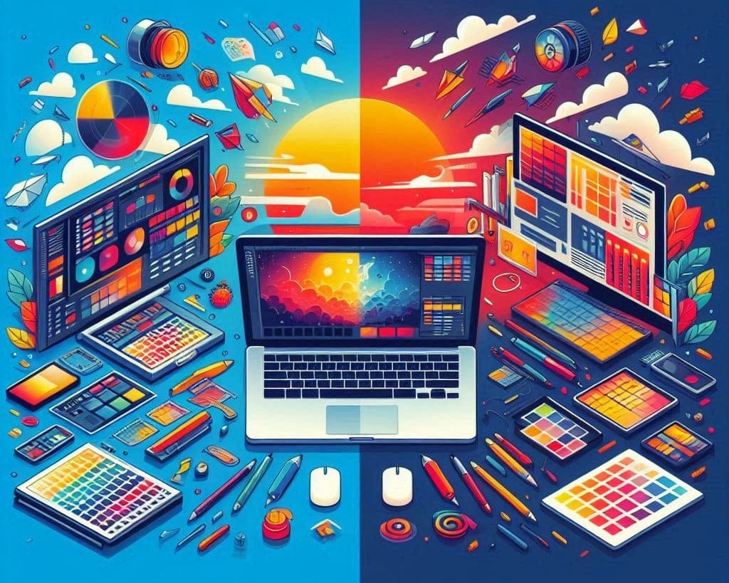 laptop or desktop for graphic design Choose RIGHT Now!